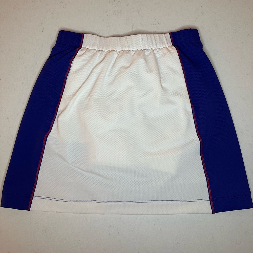 Nike Fit Dry Golf Skirt Blue and White